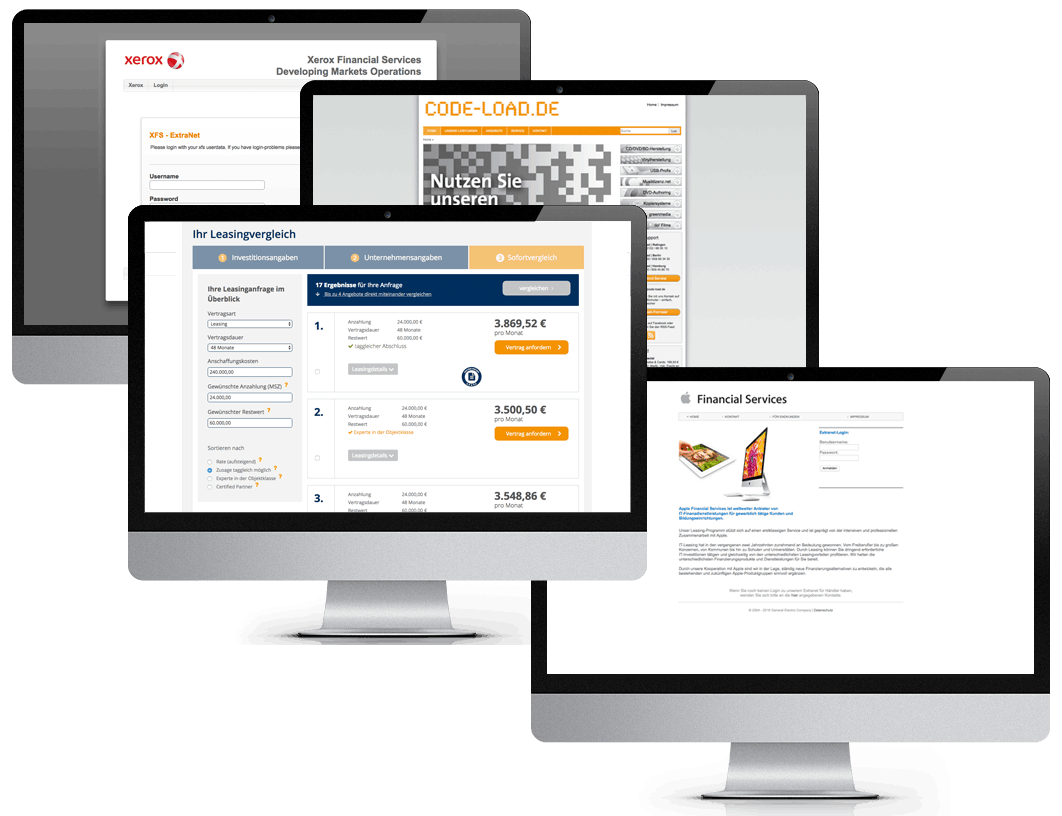 Web-Portale und digitale Oberflächen von unique media